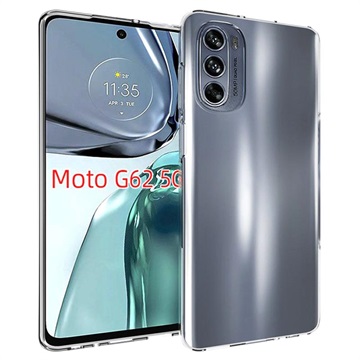 Husă TPU Antialunecare Motorola Moto G62 5G - Transparent