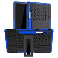 Husă Hibrid Antialunecare cu Stand Samsung Galaxy Tab S7 Lite - Albastru / Negru