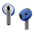 Capac anti-alunecare din silicon pentru AirPods 4 - albastru