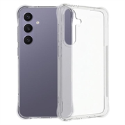 Husă TPU Antialunecare Samsung Galaxy S24 FE - Transparent