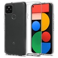 Husă TPU Antialunecare Google Pixel 5 - Transparent