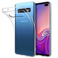 Husă TPU Antialunecare Samsung Galaxy S10+ - Transparent