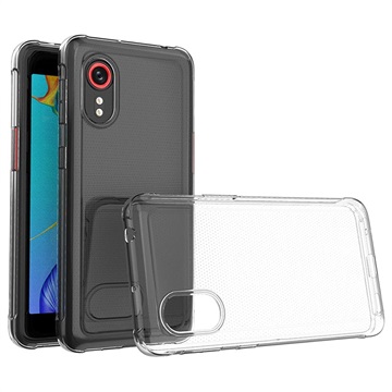 Husă TPU Antialunecare Samsung Galaxy Xcover 5 - Transparent