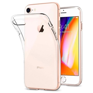 Husă TPU anti-alunecare pentru iPhone 7/8/SE (2020)/SE (2022) - transparentă