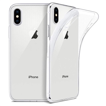 Husă TPU Antialunecare iPhone XS Max - Transparent