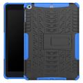 Husă Hibrid Antialunecare cu Stand iPad 9.7 2017/2018 - Albastru / Negru