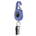 Husă Apple AirTag Clip-And-Go cu carabină - Albastru