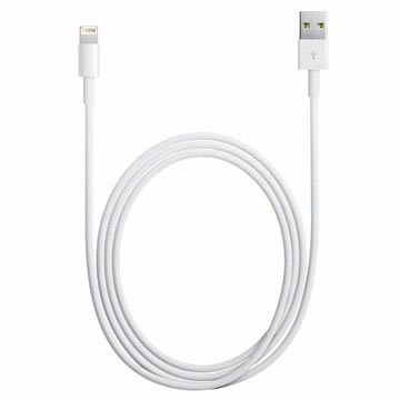 Cablu original Apple Lightning MXLY2ZM/A - iPhone, iPad, iPod - Alb - 1m
