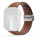 Curea din piele naturală Dux Ducis YA cu cataramă M pentru Apple Watch (38/40/SE/41/42mm) - maro