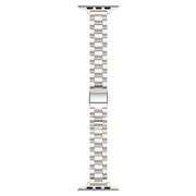 Curea subțire din oțel pentru Apple Watch (38/40/SE/41/42mm) - argintiu