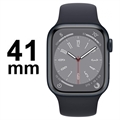 Apple Watch 8 LTE MNHV3FD/A - Aluminiu, Curea Sport Midnight, 41mm