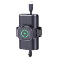 Power Bank pentru Apple Watch 5000mAh - Încărcător wireless magnetic - Negru