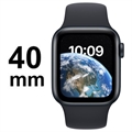 Apple Watch SE (2022) LTE MNPL3FD/A - Curea sport Midnight, 40mm