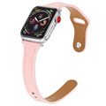 Curea Piele Premium - Apple Watch Series 9/8/SE (2022)/7/SE/6/5/4/3/2/1 - 41mm/40mm/38mm - Roz