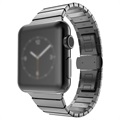 Curea Oțel Inoxidabil Apple Watch Series 9/8/SE (2022)/7/SE/6/5/4/3/2/1 - 41mm/40mm/38mm - Negru