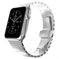 Curea Oțel Inoxidabil Apple Watch Series 9/8/SE (2022)/7/SE/6/5/4/3/2/1 - 41mm/40mm/38mm - Argintiu