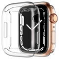 Husă TPU cu Geam Protecție Ecran Apple Watch Series 9/8 - 45mm - Clar