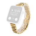 Apple Watch Series 10/9/8/SE (2022)/7/SE/6/5/4/4/3/2/1 curea elegantă din oțel inoxidabil - 42mm/41mm/40mm/38mm - auriu
