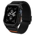 Apple Watch Series 9/8/SE (2022)/7/SE/6/5/4 Spigen Lite Fit Pro curea cu carcasă - 44mm, 45mm - negru