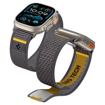 Apple Watch Series Ultra 2/Ultra/10/9/8/7/6/SE (2022)/SE Curea Spigen Athlex Air - 49mm/46mm/45mm/44mm - Gri activ