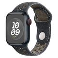 Apple Watch Series Ultra 2/Ultra/10/9/8/SE (2022)/7/SE/6/5/4/3/3/2/1 Lippa Flour curea de silicon - 49mm/46mm/45mm/44mm/42mm - negru