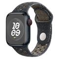 Apple Watch Series Ultra 2/Ultra/9/8/SE (2022)/7/SE/6/5/4/3/3/2/1 Lippa Flour curea de silicon - 49mm/45mm/44mm/42mm - negru