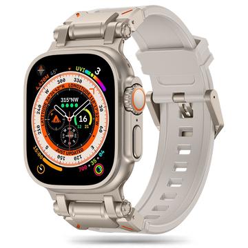 Apple Watch Series Ultra 2/Ultra/10/9/8/SE (2022)/7/SE/6/5/4/3/3/2/1 Curea Tech-Protect Delta Pro - 49mm/46mm/45mm/44mm/42mm - lumina stelelor / titan