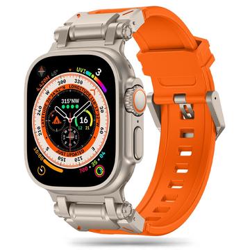 Apple Watch Series Ultra 2/Ultra/10/9/8/SE (2022)/7/SE/6/5/4/3/3/2/1 Curea Tech-Protect Delta Pro - 49mm/46mm/45mm/44mm/42mm - Negru / Titan
