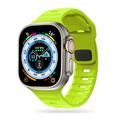 Apple Watch Series Ultra 2/Ultra/9/8/SE (2022)/7/SE/6/5/4/3/3/2/1 Tech-Protect IconBand Line Silicone Strap - 49mm/45mm/44mm/42mm - Lime