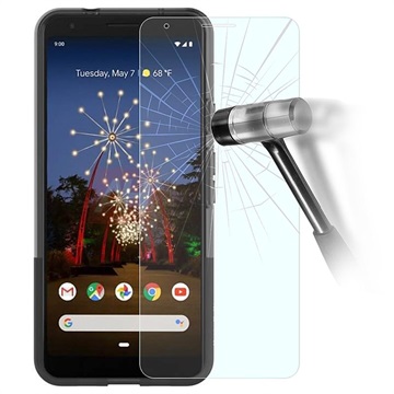 Protector de ecran din sticla securizata Google Pixel 3a Arc Edge - 9H, 0,3 mm