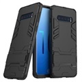 Husă Hibrid Cu Stand Samsung Galaxy S10 - Armor - Negru