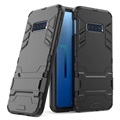 Husă hibridă Armor Series Samsung Galaxy S10e cu suport - neagră