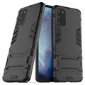Husă Hibrid Cu Stand Samsung Galaxy S20+ - Armor - Negru