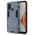 Husă Hibrid cu Stand OnePlus Nord N100 - Armor Series - Albastru