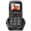 Telefon Atfone C+ Pentru Seniori Cu SOS - Dual SIM - Gri