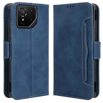 Husă portofel pentru card Asus ROG Phone 9 - Albastru