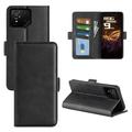 Husa Portofel Asus ROG Phone 9 Pro cu închidere magnetică - textură vițel - negru