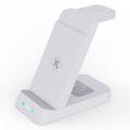B-20A Încărcător wireless 3 în 1 - Samsung Galaxy Phone, Galaxy Watch, Galaxy Buds - Alb