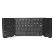 B089 Tastatură wireless pliabilă cu touchpad - 81 taste - Negru