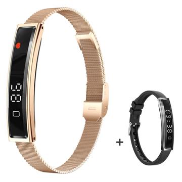 B3 Brățară inteligentă / Fitness Tracker cu două curele - Gold
