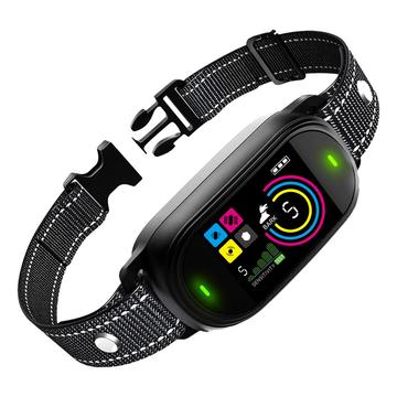 BC3V Smart Anti-Bark Collar pentru câini - IP67 impermeabil de formare Collar cu sunet și vibrații
