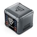 Stație de încărcare de birou BK-127D cu 12 porturi, 1200W - Negru