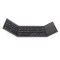 Tastatură Fără Fir Pliabilă cu Touchpad BK06 - Negru
