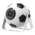 BL361 Mini proiector portabil cu design de fotbal - Android 11 - alb / negru