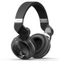BLUEDIO T2+ Căști cu cască stereo fără fir Bluetooth 4.1 Over-ear cu microfon - negru