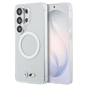 Husă magnetică hibridă Samsung Galaxy S26 Ultra BMW M IML cu logo metalic - transparentă