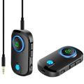 BT-T3 2 în 1 Bluetooth 5.0 Receptor Transmițător Transmițător 3.5 mm Aux Car Adaptor audio fără fir pentru căști pentru difuzor PC TV TV