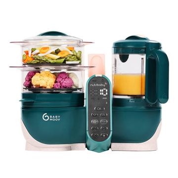 Babymoov Nutribaby+ Procesor de alimente 6 în 1 - verde