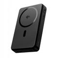 Baterie externă magnetică 10000mAh Baseus AirPow2 QI2 - 22.55W - Negru