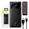 Baseus Bipow Digital Display 20W Power Bank 20000mAh - negru
